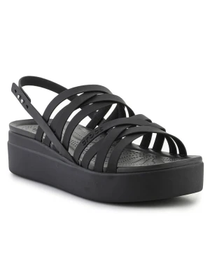 Crocs Sandały "Brooklyn Strappy" w kolorze czarnym rozmiar: 41/42
