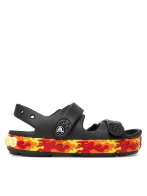 Crocs Sandały Crocband Cruiser Flames Sandal Kids 211268 Czarny