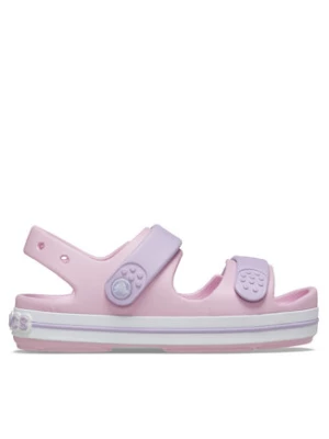 Crocs Sandały Crocband Cruiser Sandal Kids 209423 Różowy