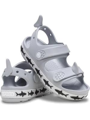 Crocs Sandały "Cruiser Shark" w kolorze szarym rozmiar: 20/21