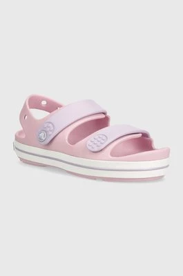 Crocs sandały dziecięce Crocband Cruiser Sandal kolor różowy