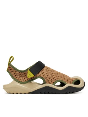 Crocs Sandały Swiftwater™ Mesh Deck 211095 Brązowy
