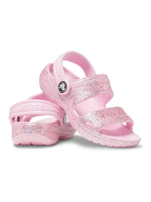Crocs Sandały w kolorze jasnoróżowym rozmiar: 20/21