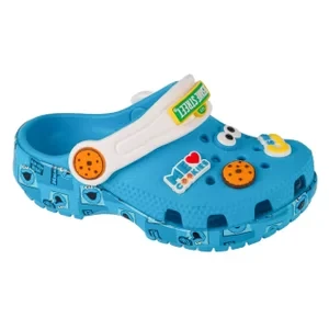 Crocs Sesame 208847-404, Dla dzieci, Niebieskie, sandały, syntetyk, rozmiar: 23/24