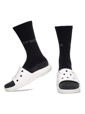 Crocs Skarpety (3 pary) w kolorze biało-czarno-szarym rozmiar: 39-42