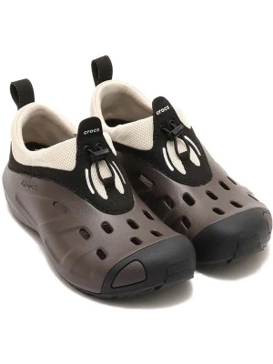 Crocs Slippersy "Quick Trail" w kolorze szarobrązowym rozmiar: 42/43