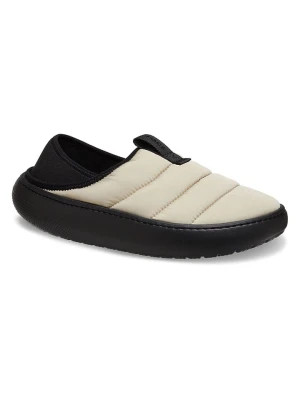 Crocs Slippersy w kolorze kremowo-czarnym rozmiar: 37/38