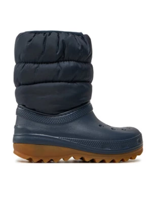 Crocs Śniegowce Crocs Classic Neo Puff Boot K 207684 Niebieski