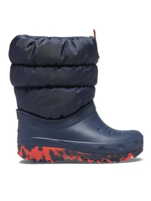 Crocs Śniegowce Crocs Classic Neo Puff Boot T 207683 Granatowy