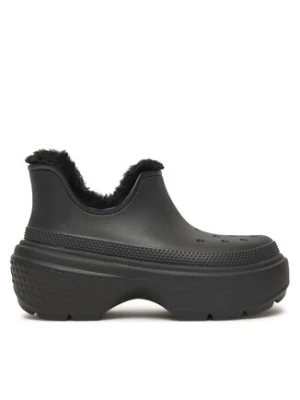Crocs Śniegowce Stomp Lined Shorty Boot 210673 Czarny