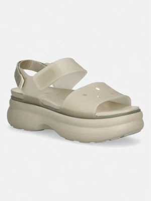 Crocs Soho Frosted Y Strap Sandal sandały na platformie damskie