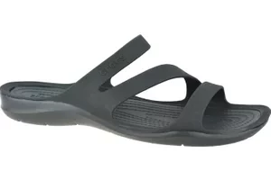 Crocs W Swiftwater Sandals 203998-060, Damskie, Czarne, klapki, syntetyk, rozmiar: 34/35