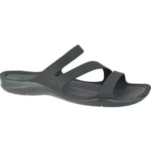 Crocs W Swiftwater Sandals 203998-060, Damskie, Czarne, klapki, syntetyk, rozmiar: 34/35