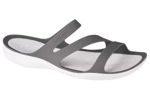 Crocs W Swiftwater Sandals 203998-06X, Damskie, Szare, klapki, syntetyk, rozmiar: 34/35