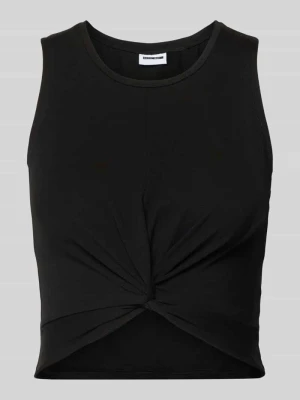 Crop top z detalem w postaci węzła model 'TWIGGI' Noisy May