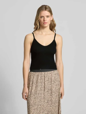 Crop top z mieszanki wiskozy model 'ESTHER' JJXX