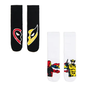 Cropp - 2 pack skarpet Deadpool & Wolverine - wielobarwny