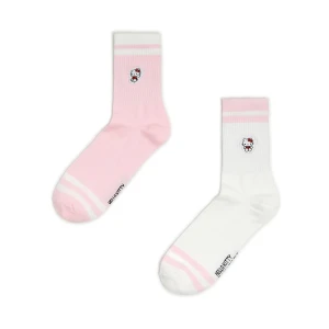 Cropp - 2 pack skarpet Hello Kitty - różowy