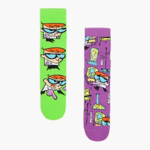 Cropp - 2 pack skarpet Laboratorium Dextera - zielony