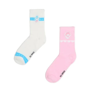 Cropp - 2 pack skarpet My Melody - różowy