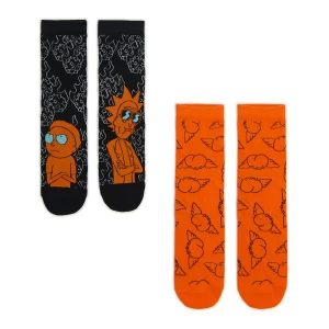 Cropp - 2 pack skarpet Rick i Morty - czarny