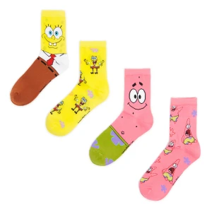 Zdjęcie produktu Cropp - 2 pack skarpet SpongeBob i Patryk - wielobarwny