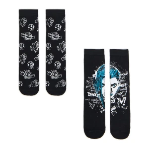 Cropp - 2 pack skarpet z motywem Jinx z Acane - czarny