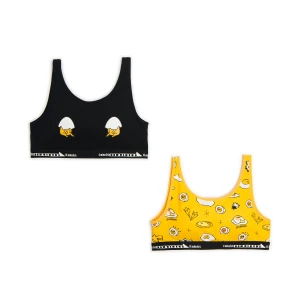 Cropp - 2 pack staników sportowych Gudetama - wielobarwny