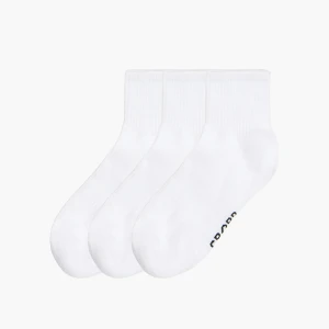 Cropp - 3 pack białych skarpet CROPP - biały