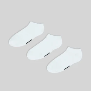 Cropp - 3 pack białych skarpetek - biały