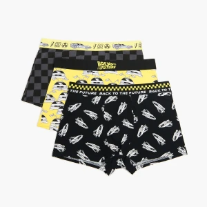 Cropp - 3 pack bokserek Back to The Future - żółty
