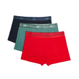 Cropp - 3 pack bokserek basic - granatowy