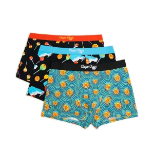 Cropp - 3 pack bokserek Chupa Chups - niebieski