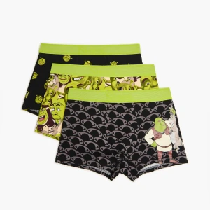 Cropp - 3 pack bokserek Shrek - zielony