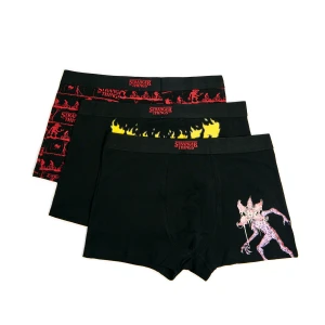 Cropp - 3 pack bokserek Stranger Things - czarny