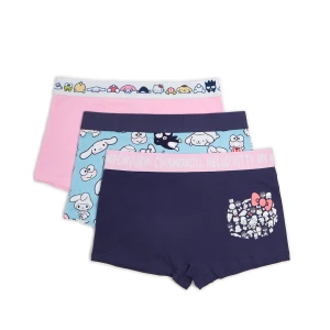 Cropp - 3 pack bokserek z Hello Kitty & Friends - wielobarwny