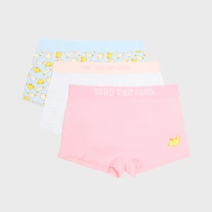 Cropp - 3 pack bokserek z ptasim motywem - wielobarwny
