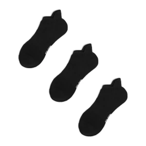 Cropp - 3 pack gładkich skarpet typu stopki - czarny