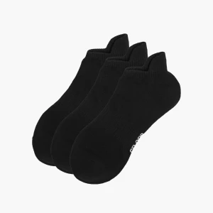 Cropp - 3 pack gładkich skarpet typu stopki - czarny