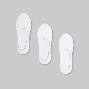 Cropp - 3 pack krótkich skarpetek - biały