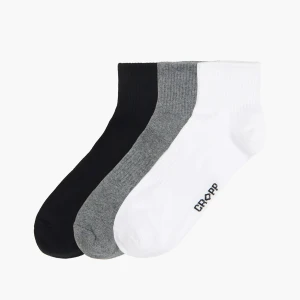 Cropp - 3 pack skarpet basic - szary