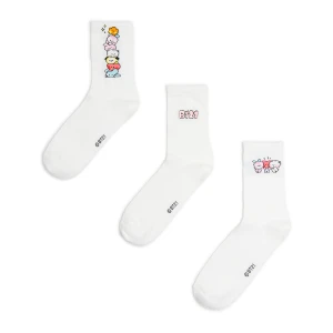 Zdjęcie produktu Cropp - 3 pack skarpet BT21 - wielobarwny