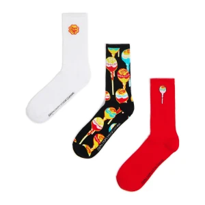 Cropp - 3 pack skarpet Chupa Chups - wielobarwny