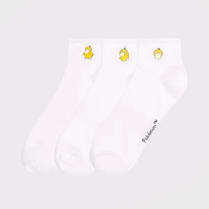 Cropp - 3 pack skarpet Pokémon Psyduck - biały