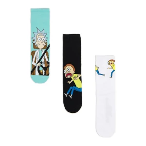 Cropp - 3 pack skarpet Rick i Morty - wielobarwny