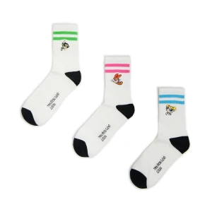 Cropp - 3 pack skarpet The Powerpuff Girls - biały