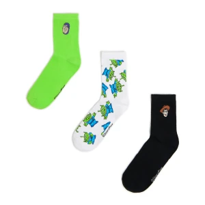 Cropp - 3 pack skarpet Toy Story - wielobarwny