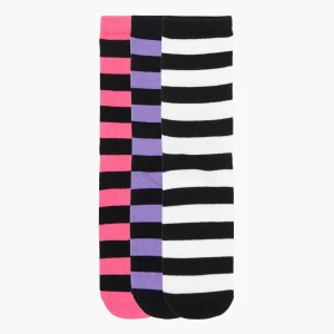 Cropp - 3 pack skarpet w kolorowe paski - wielobarwny