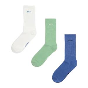 Zdjęcie produktu Cropp - 3 pack skarpet z napisem - wielobarwny