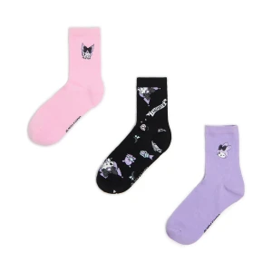 Cropp - 3 pack skarpet z serii Hello Kitty and Friends - wielobarwny